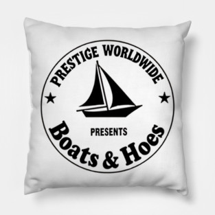 Prestige Worldwide Boats and Hoes Pillow