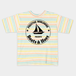 Prestige Worldwide Boats and Hoes Kids T-Shirt