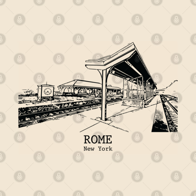 Rome - New York by Lakeric
