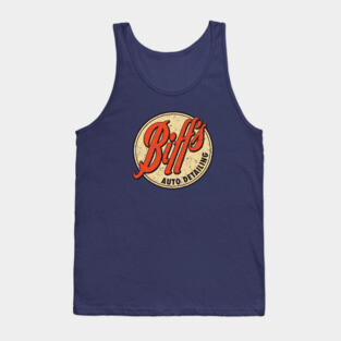 Biff's Auto Detailing, Hill Valley - Pocket Placement Tank Top
