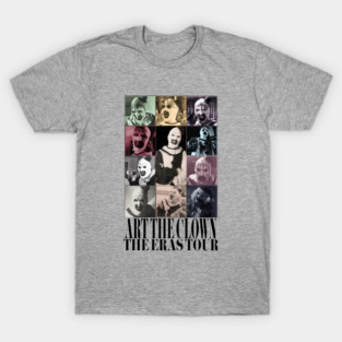 Art the Clown The Tortured Poets Department Eras Tour T-Shirt