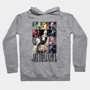 Art the Clown The Tortured Poets Department Eras Tour Hoodie