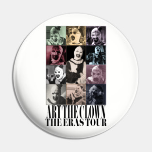 Art the Clown The Tortured Poets Department Eras Tour Pin