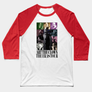 Art The Clown Eras Tour Baseball T-Shirt