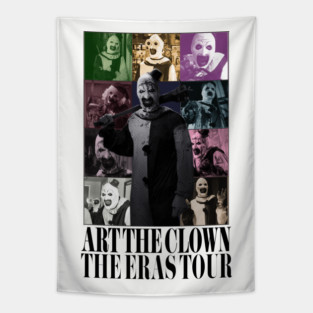 Art The Clown Eras Tour Tapestry