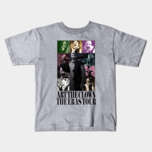 Art The Clown Eras Tour Kids T-Shirt