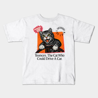 Toonces lock out! Kids T-Shirt
