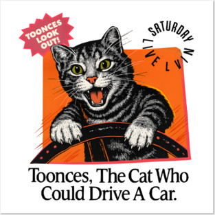 Toonces lock out! Posters and Art