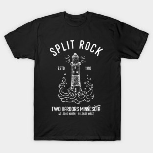 Split Rock Minnesota . Lighthouse T-Shirt