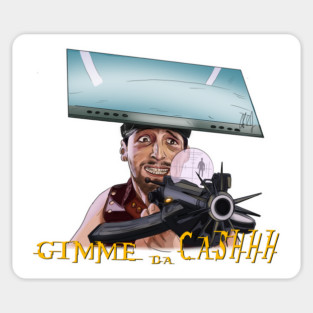 Fifth Element: Gimme Da Cashhhh Sticker
