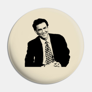 Norm Macdonald - Classic 80s T-Shirt Pin