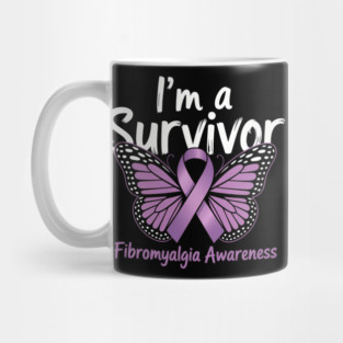 Fibromyalgia Warrior I'm A Survivor Fibromyalgia Awareness Mug
