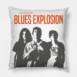 Blues Explosion Pillow