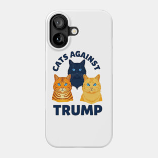 cats-against-trump Phone Case