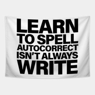Autocorrect Tapestry