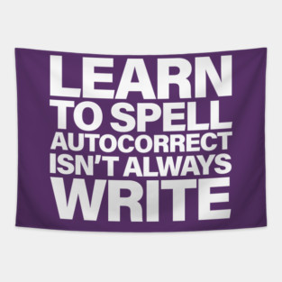 Autocorrect Tapestry