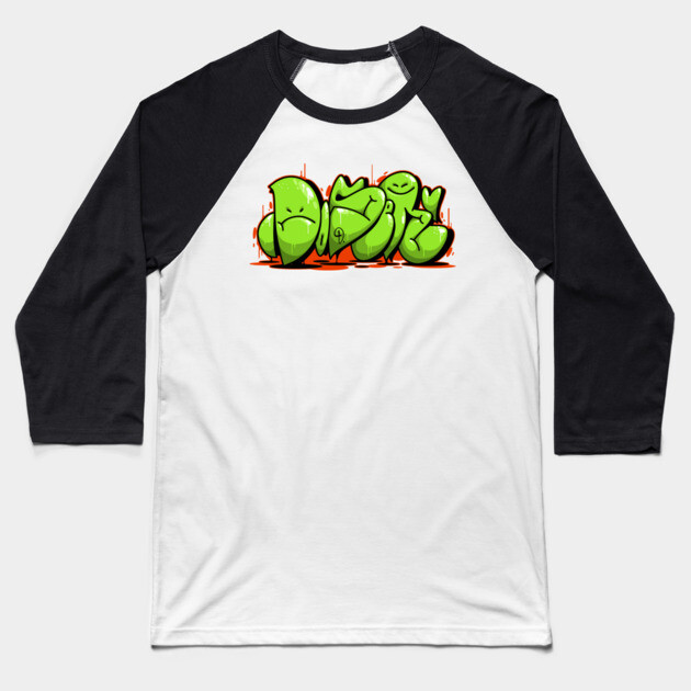 Doser Graffiti V.4 Baseball T-Shirt by DOSER