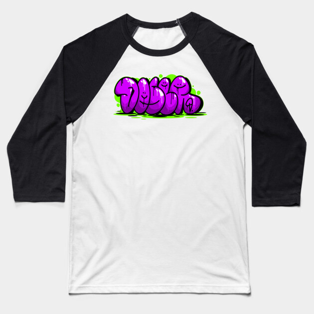 Doser Graffiti V.6 Baseball T-Shirt by DOSER