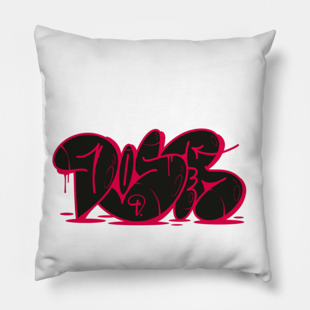 Doser Graffiti V.8 Pillow by DOSER