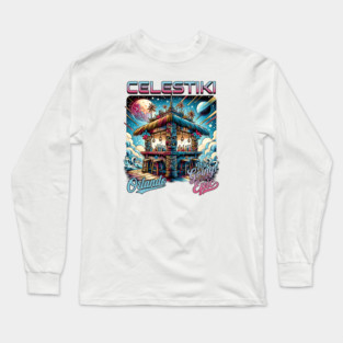 Tiki Bar in the New Orlando Theme Park In Florida Long Sleeve T-Shirt