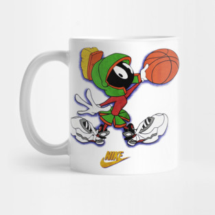90s Alien Look Cartoon - Basketball Mug