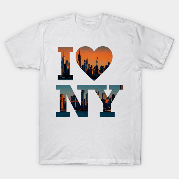 new york shirt funny city pride travel souvenir vacation gift tourist T-Shirt by OUTFITPAW