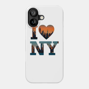new york shirt funny city pride travel souvenir vacation gift tourist Phone Case
