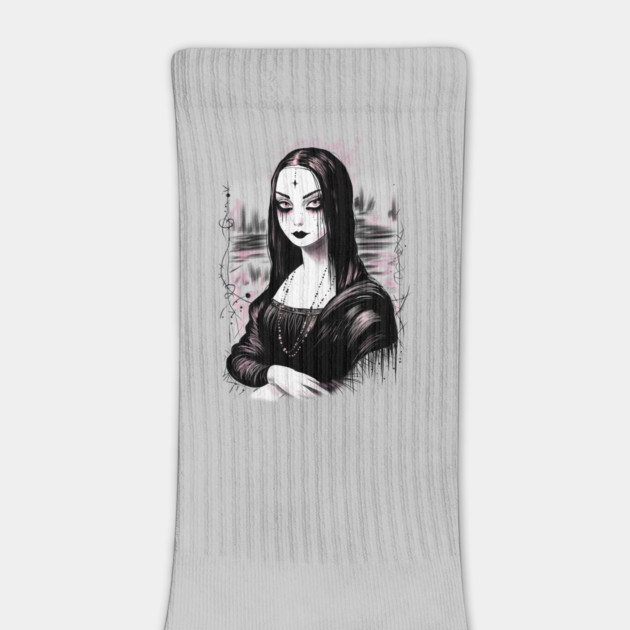 Goth Mona Lisa by H. R. Sinclair