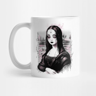 Goth Mona Lisa Mug