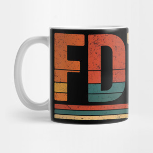 FDT Foxtrot Delta Tango – Funny Anti-Trump Retro Political Statement Mug