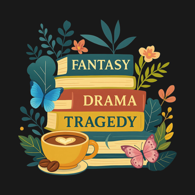 FDT Fantasy Drama Tragedy Books – Subtle Funny Anti-Trump Bookish by ArtistTee ⭐⭐⭐⭐⭐