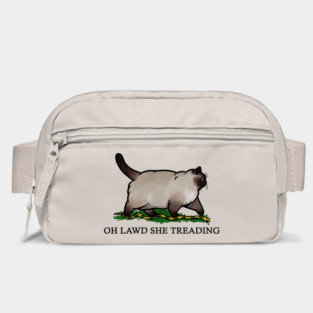 Oh Lawd She Treading Chonky Siamese Cat Bag