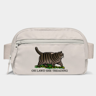 Oh Lawd She Treading Chonky Tabby Cat Bag