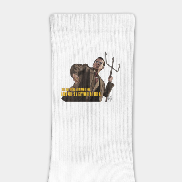 Anchorman: I Killed a Guy with a Trident by 51Deesigns