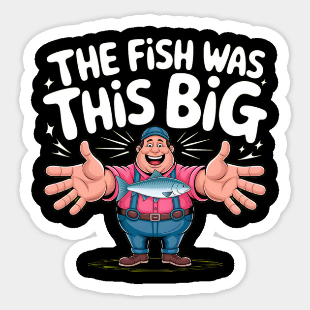 Big Fish Tales Sticker by BA