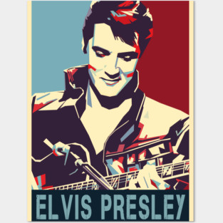 elvis presley - hope style Posters and Art