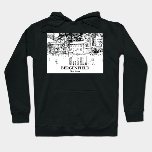Bergenfield - New Jersey Hoodie by Lakeric