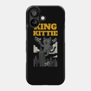 King Kittie – Giant Cat City Takeover Phone Case