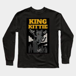 King Kittie – Giant Cat City Takeover Long Sleeve T-Shirt
