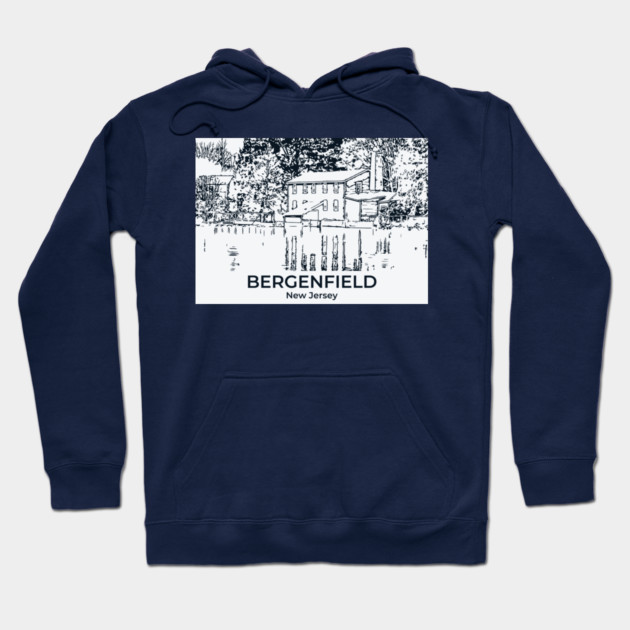 Bergenfield - New Jersey Hoodie by Lakeric