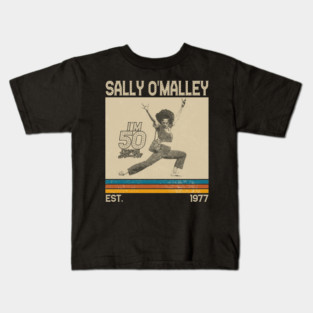 Sally Omalley  Im 50 RETRO STYLE SONG Kids T-Shirt