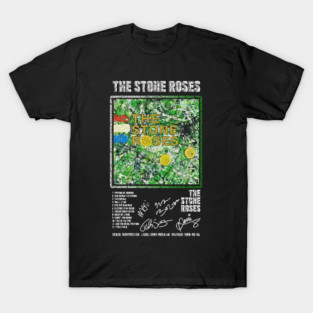 THE STONE ROSES - THE STONE ROSES ||ALBUM TRACKLIST || || T-Shirt