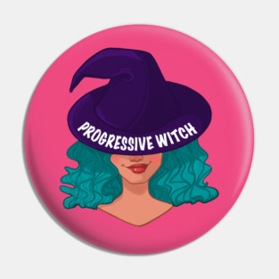Progressive Witch Pin