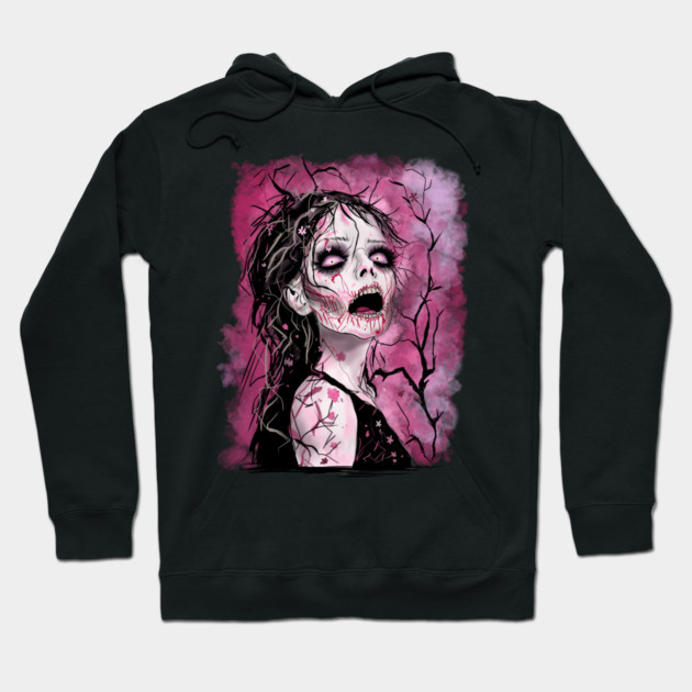 Surreal Zombie Hoodie by H. R. Sinclair