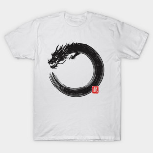 A Brush with the Beast | Dragon Enso Circle T-Shirt