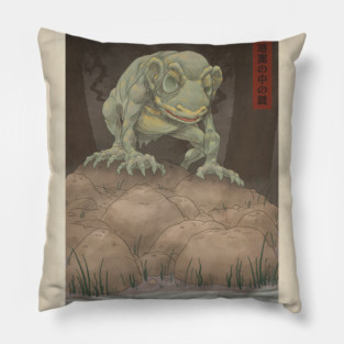 Riddles in the Dark - Japanese Woodblock Print Pillow