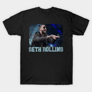 SETH ROLLINS - HUMOR FACE EYEGLASS T-Shirt