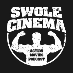 Swole Cinema podcast one color logo T-Shirt