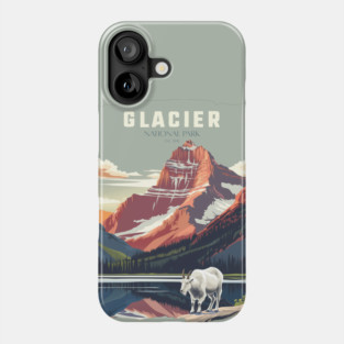 Glacier National Park Phone Case