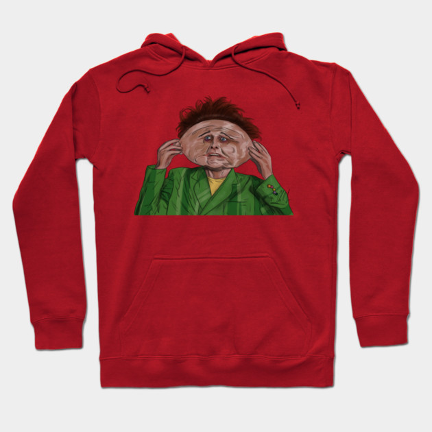 Drop Dead Fred: SQUASHED Hoodie by 51Deesigns